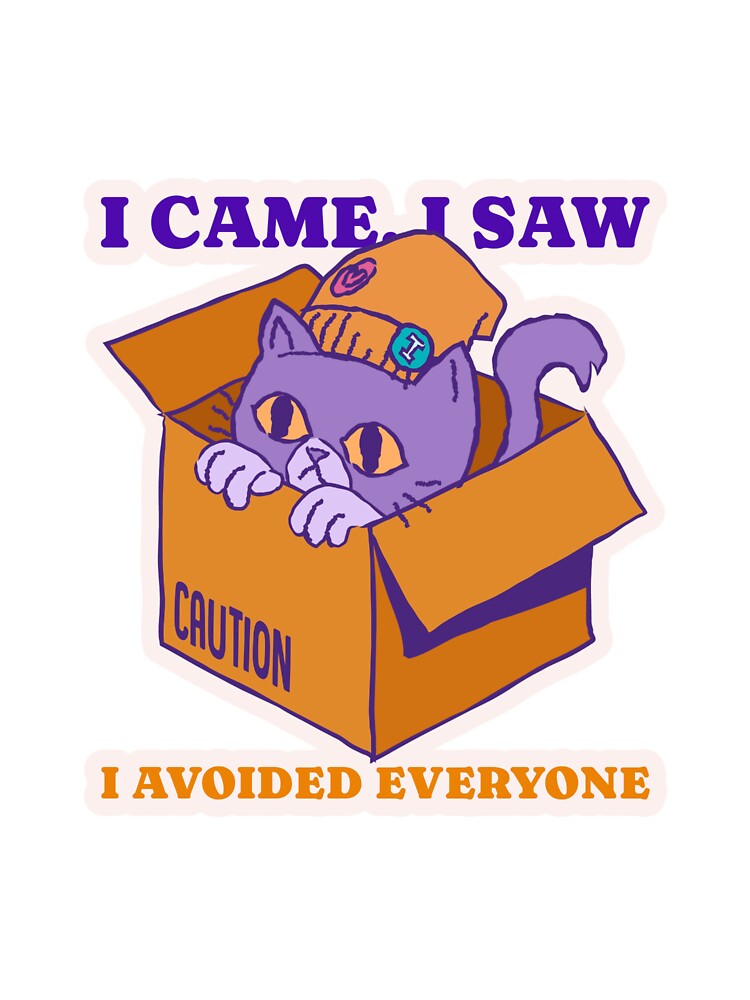 Antisocial cat by AntisocialOasis T-Shirts, Hoodie, Sweatshirt | BlankRebels.com (Image 3)