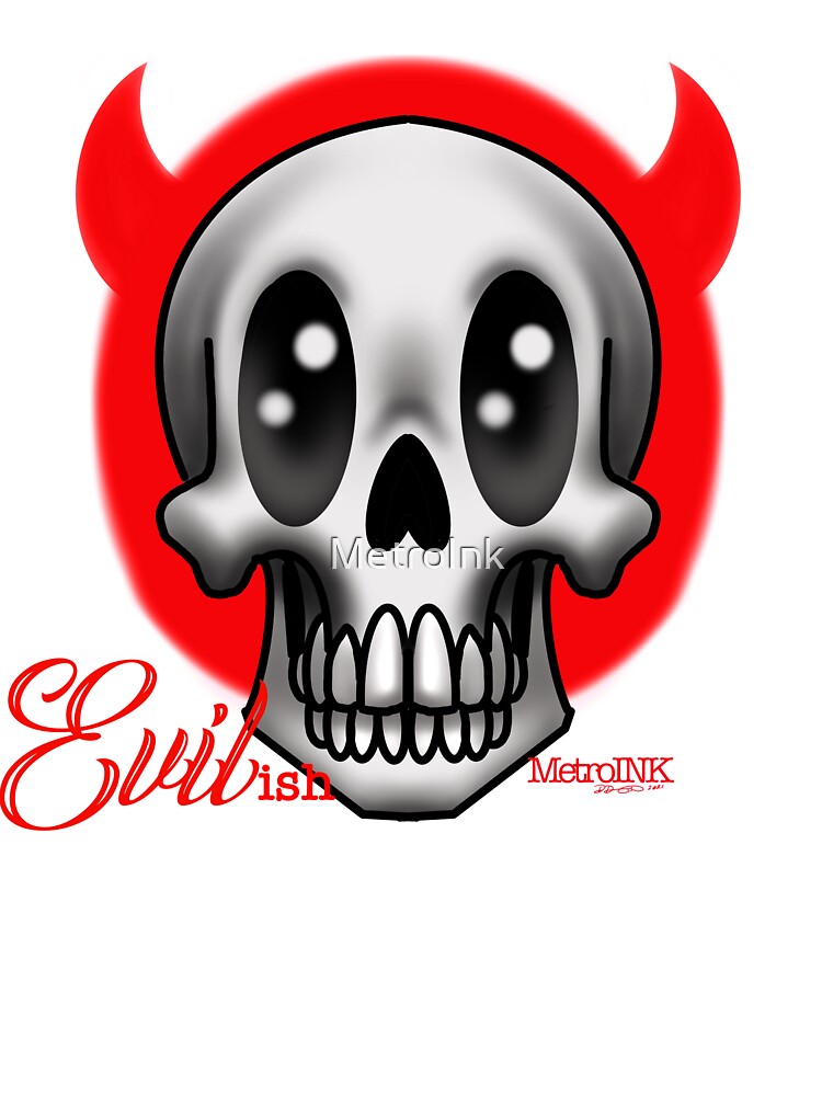 Evilish by MetroInk T-Shirts, Hoodie, Sweatshirt | BlankRebels.com (Image 3)