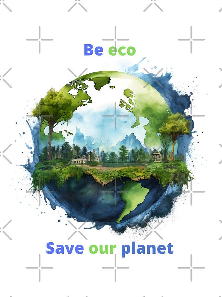 Be green, save our planet by grebie T-Shirts, Hoodie, Sweatshirt | BlankRebels.com (Image 3)