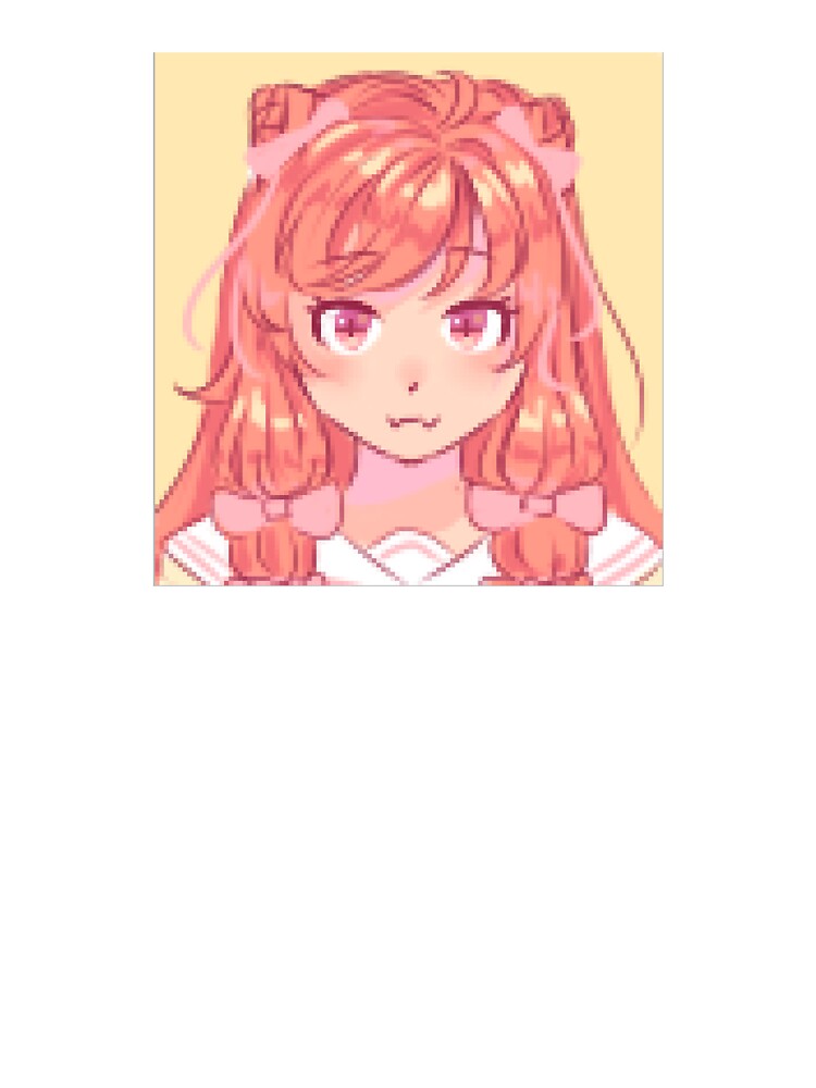 anime girl pixel art by Maho-901 T-Shirts, Hoodie, Sweatshirt | BlankRebels.com (Image 3)