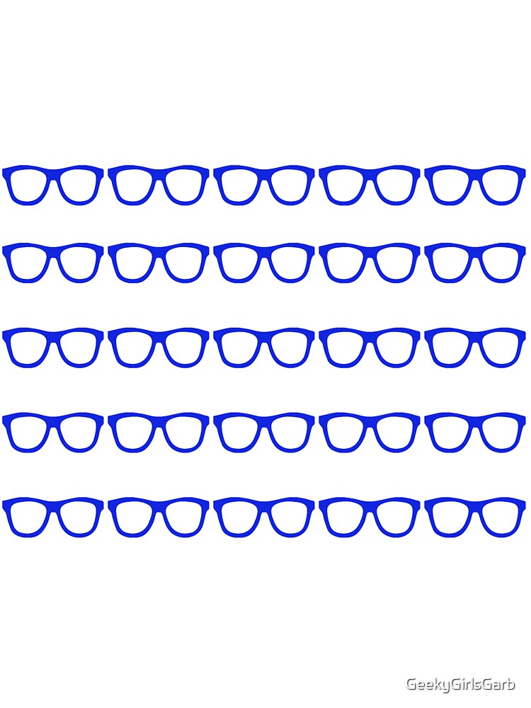 Blue Nerd Glasses by GeekyGirlsGarb T-Shirts, Hoodie, Sweatshirt | BlankRebels.com (Image 3)