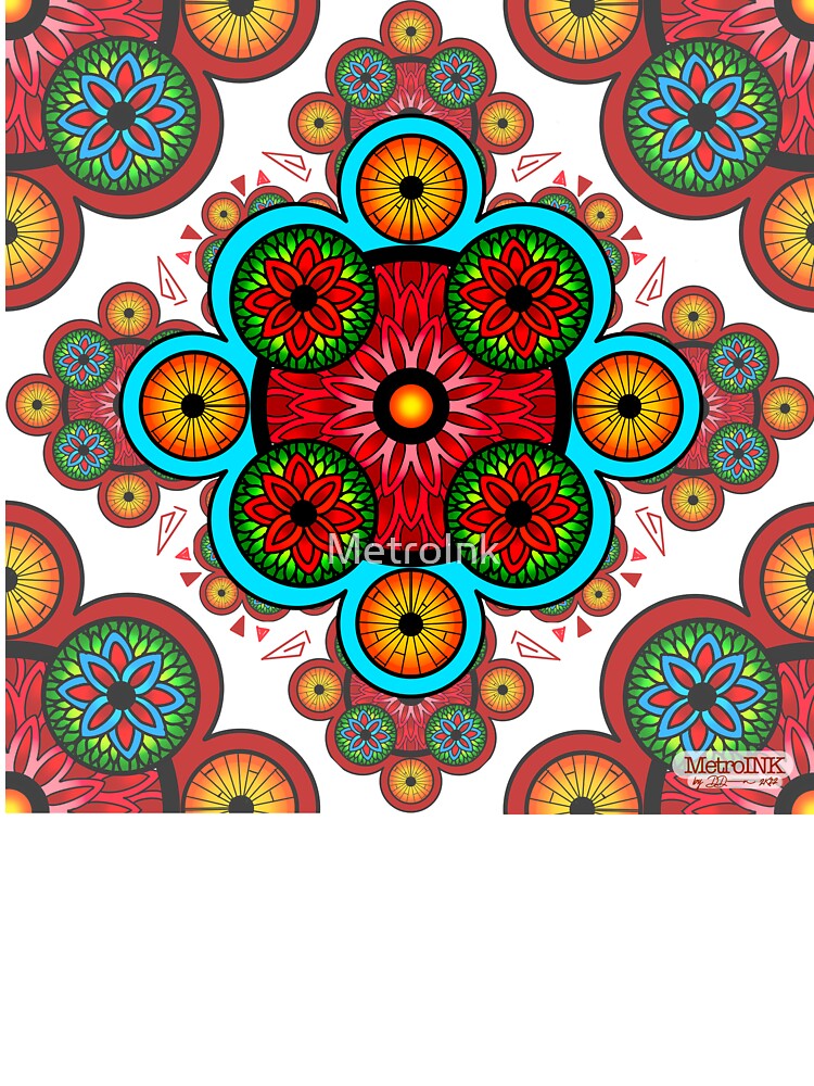 African Inspired Pattern by MetroInk T-Shirts, Hoodie, Sweatshirt | BlankRebels.com (Image 3)