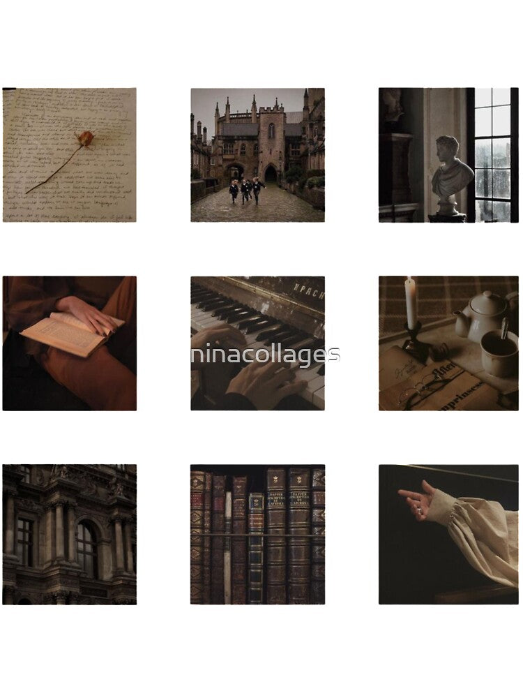 Dark Academia Moodboard by ninacollages T-Shirts, Hoodie, Sweatshirt | BlankRebels.com (Image 3)