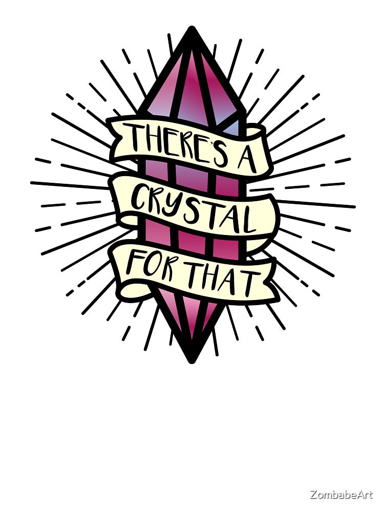 There’s A Crystal For That by ZombabeArt T-Shirts, Hoodie, Sweatshirt | BlankRebels.com (Image 3)