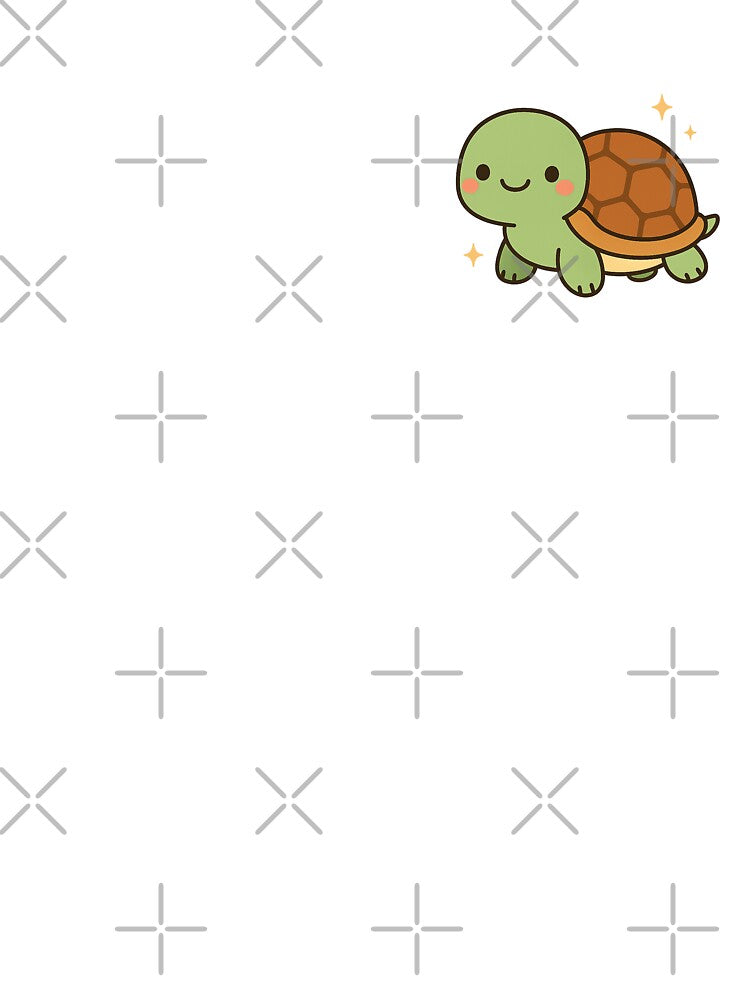 Sealife Kawaii Turtle ⭐ Mega Cute Cartoon Ocean Animal Gift for Turtle Lovers by ChillTofu T-Shirts, Hoodie,... (Image 3)