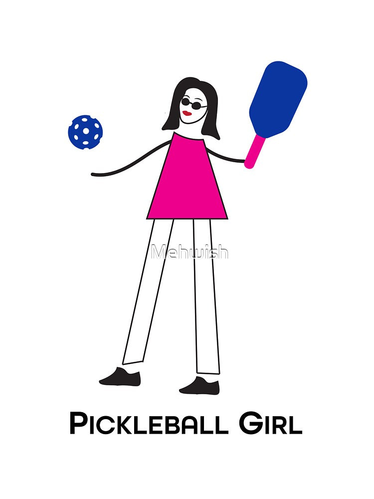 Picleball Girl Aesthetic by Mehwish