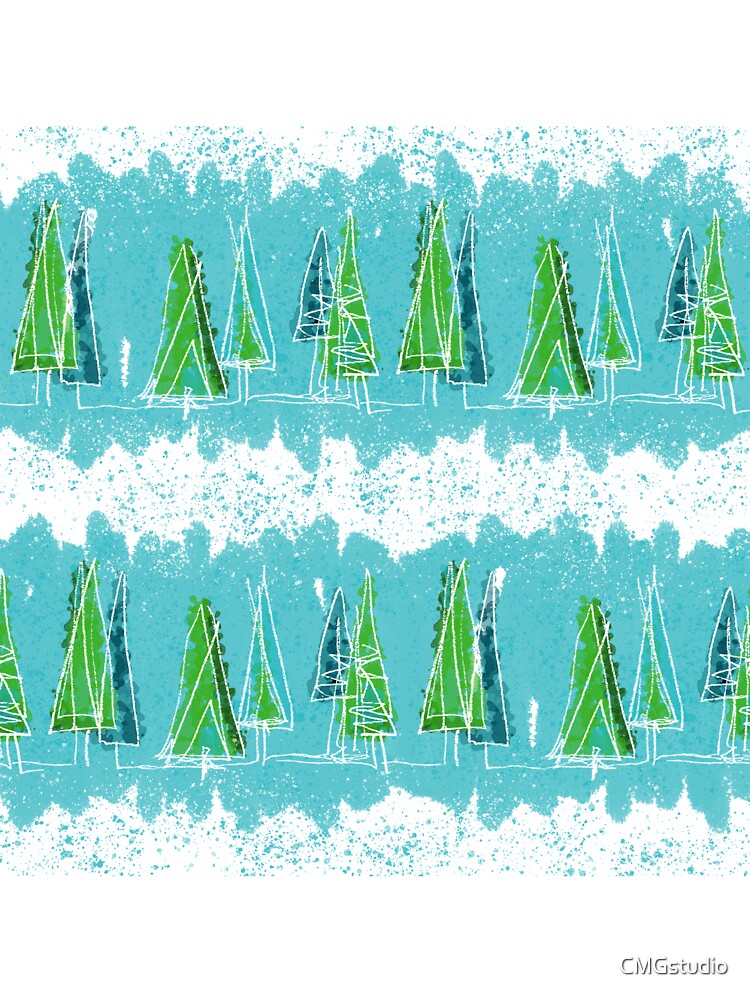 Holiday Trees Doodle by CMGstudio T-Shirts, Hoodie, Sweatshirt | BlankRebels.com (Image 3)