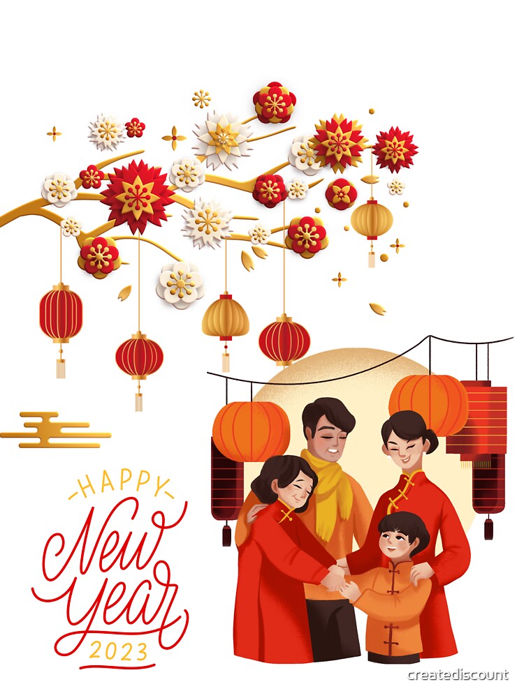 Asia Happy New Year 2023 celebrate party by creatediscount T-Shirts, Hoodie, Sweatshirt | BlankRebels.com (Image 3)