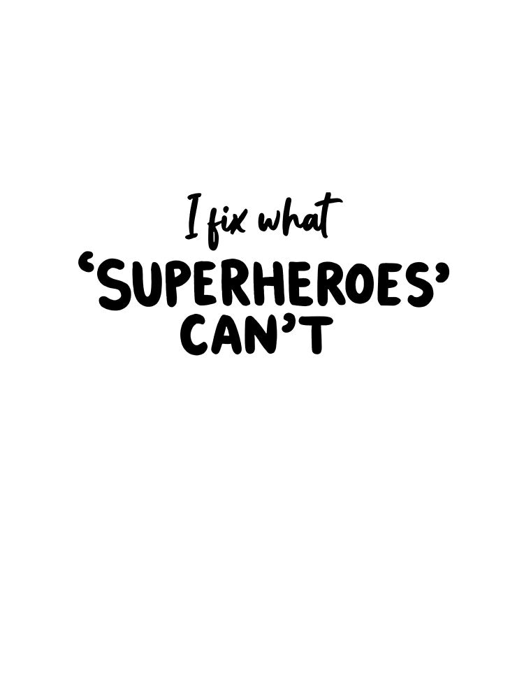 Occupational therapist I fix what superheroes can’t Healthcare by LaughLine Design T-Shirts, Hoodie, Sweatshirt (Image 3)