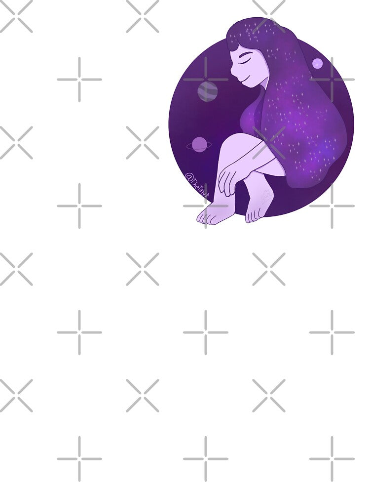 Galaxy girl by TheTinyB T-Shirts, Hoodie, Sweatshirt | BlankRebels.com (Image 3)
