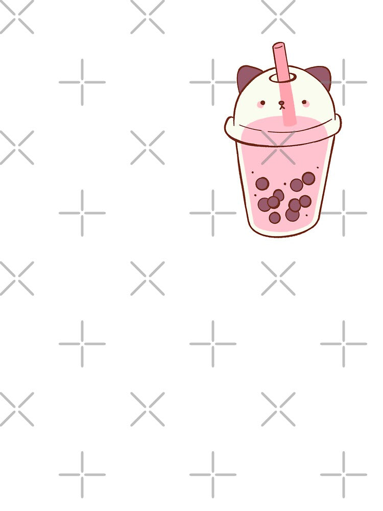 Kawaii Boba Cat by Dianyland T-Shirts, Hoodie, Sweatshirt | BlankRebels.com (Image 3)