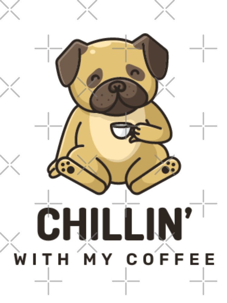 Chillin With My Coffee by AlpacaSmokes T-Shirts, Hoodie, Sweatshirt | BlankRebels.com (Image 3)