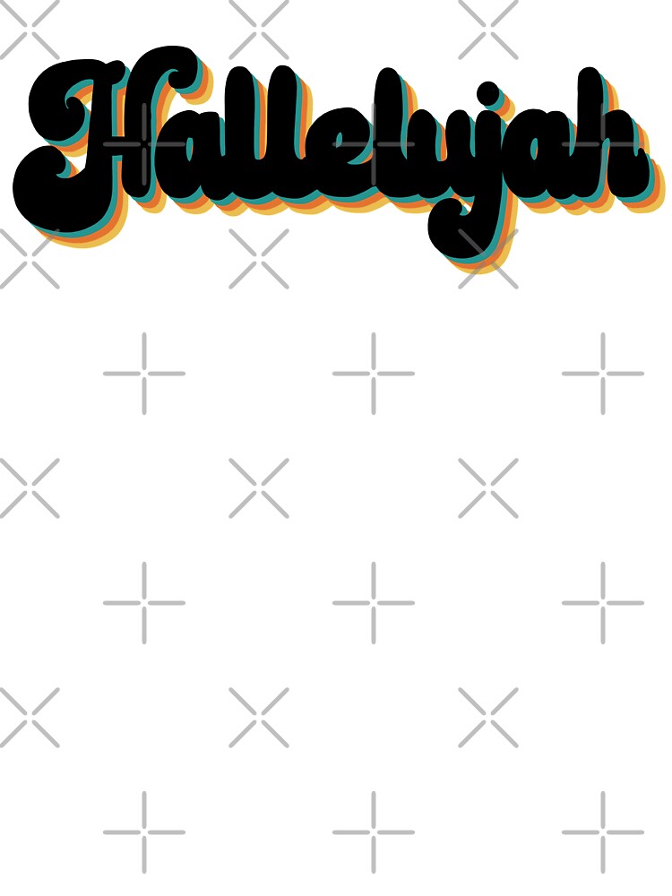 Hallelujah by Egodcounseling T-Shirts, Hoodie, Sweatshirt | BlankRebels.com (Image 3)
