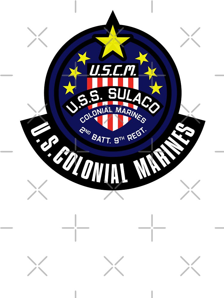 Colonial Marines Sulaco by CargoHoldDesign T-Shirts, Hoodie, Sweatshirt | BlankRebels.com (Image 3)