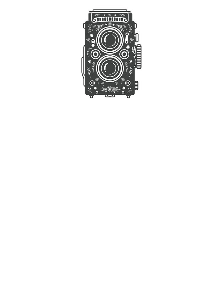 Botanical Vintage Camera by jillianbutolphart T-Shirts, Hoodie, Sweatshirt | BlankRebels.com (Image 3)