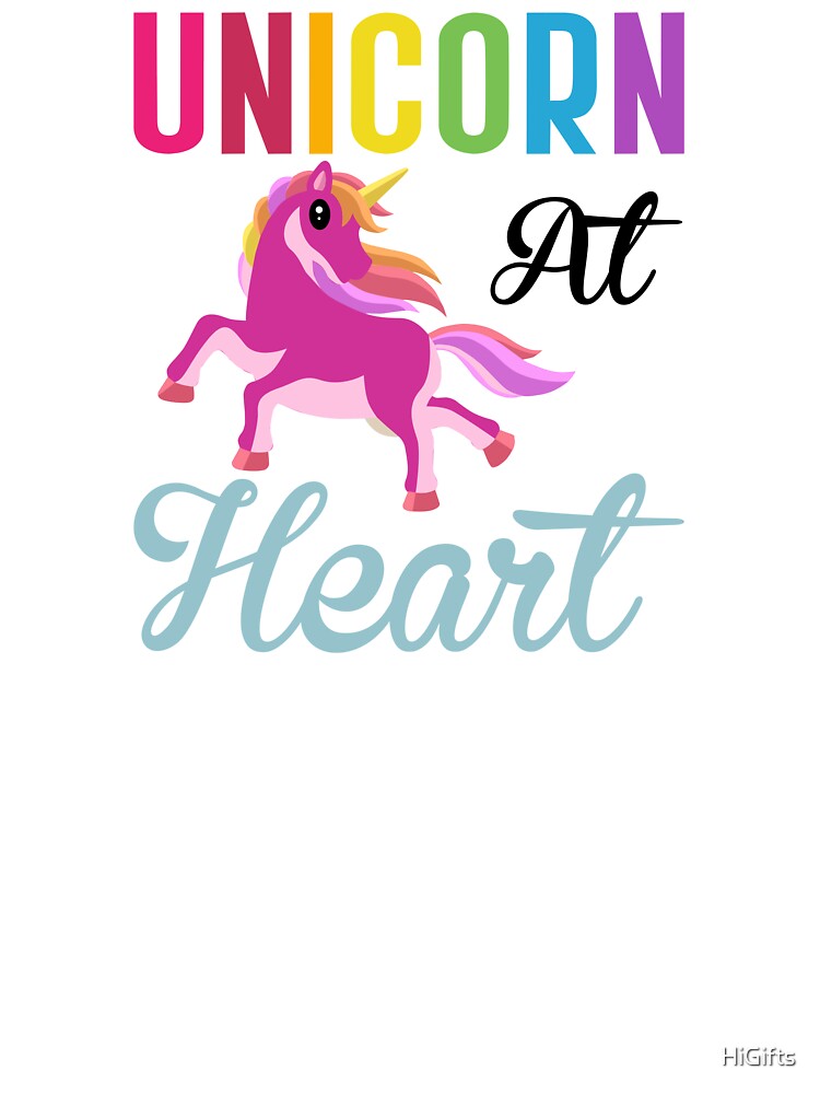 Unicorn At My Heart by HiGifts T-Shirts, Hoodie, Sweatshirt | BlankRebels.com (Image 3)