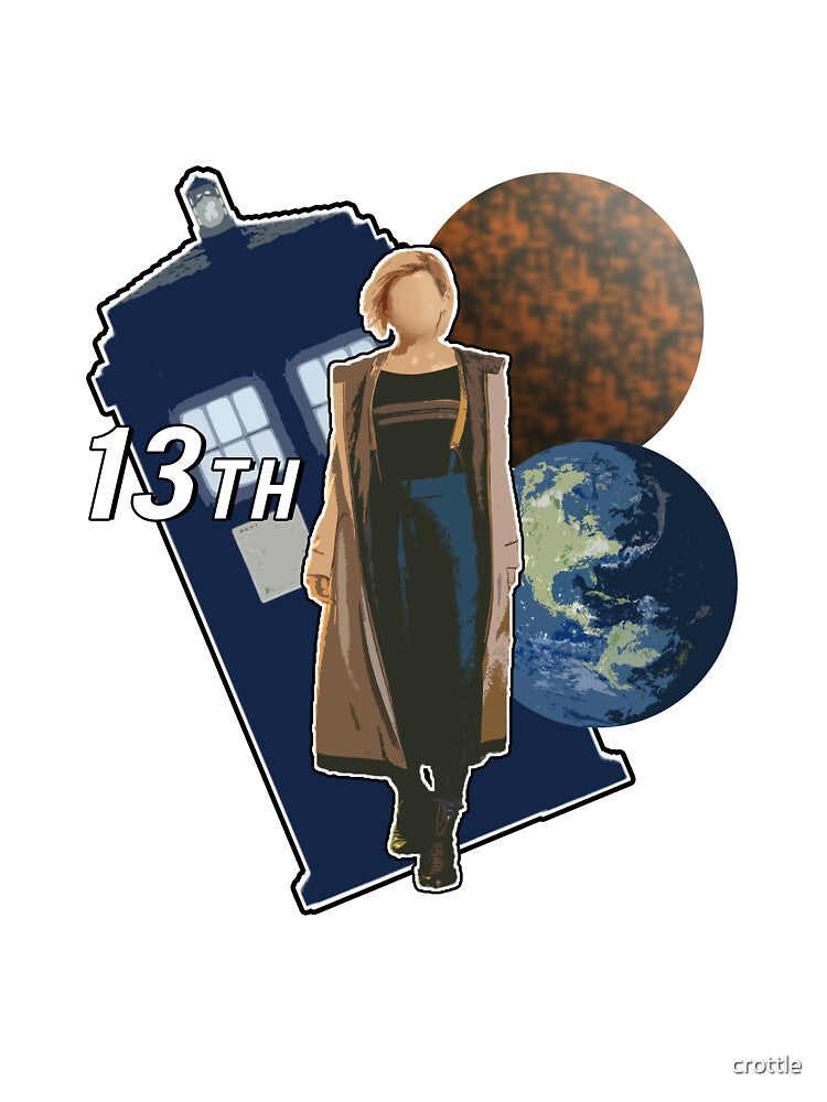 Doctor 13 by crottle T-Shirts, Hoodie, Sweatshirt | BlankRebels.com (Image 3)