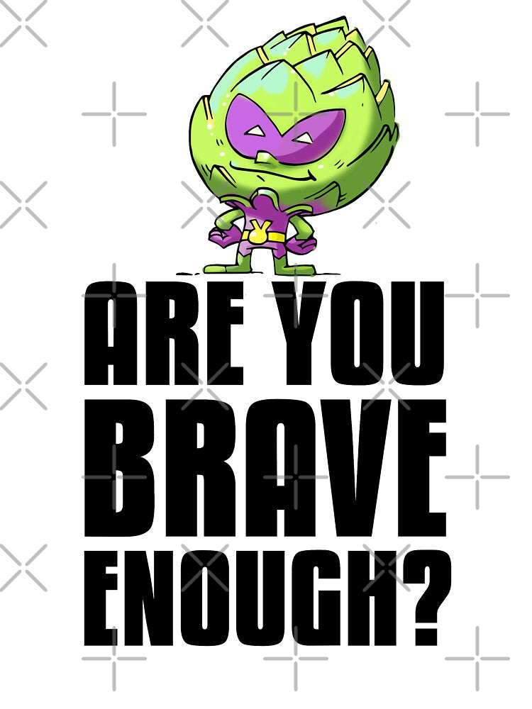 Artichoke Alien Are You Brave Enough? Foodietoon Superhero Planet 9 by ProjectX23 T-Shirts, Hoodie, Sweatshirt (Image 3)