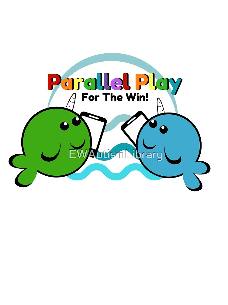 Parallel Play by EWAutismLibrary T-Shirts, Hoodie, Sweatshirt | BlankRebels.com (Image 3)