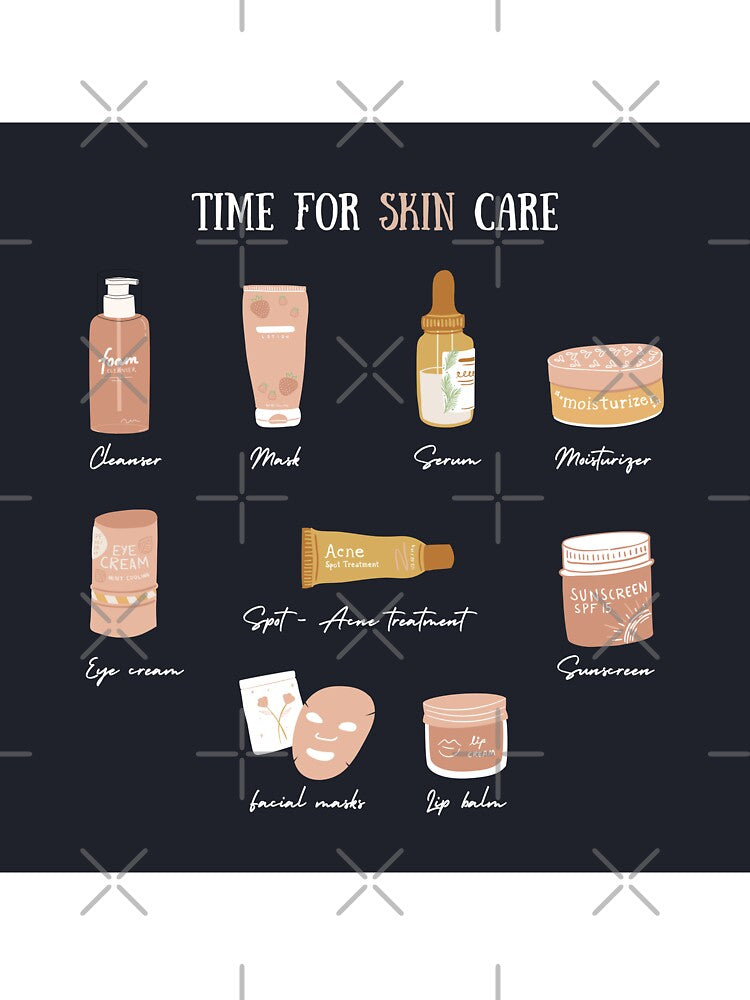 Time for skin care - Dark background by Athenasgirl T-Shirts, Hoodie, Sweatshirt | BlankRebels.com (Image 3)