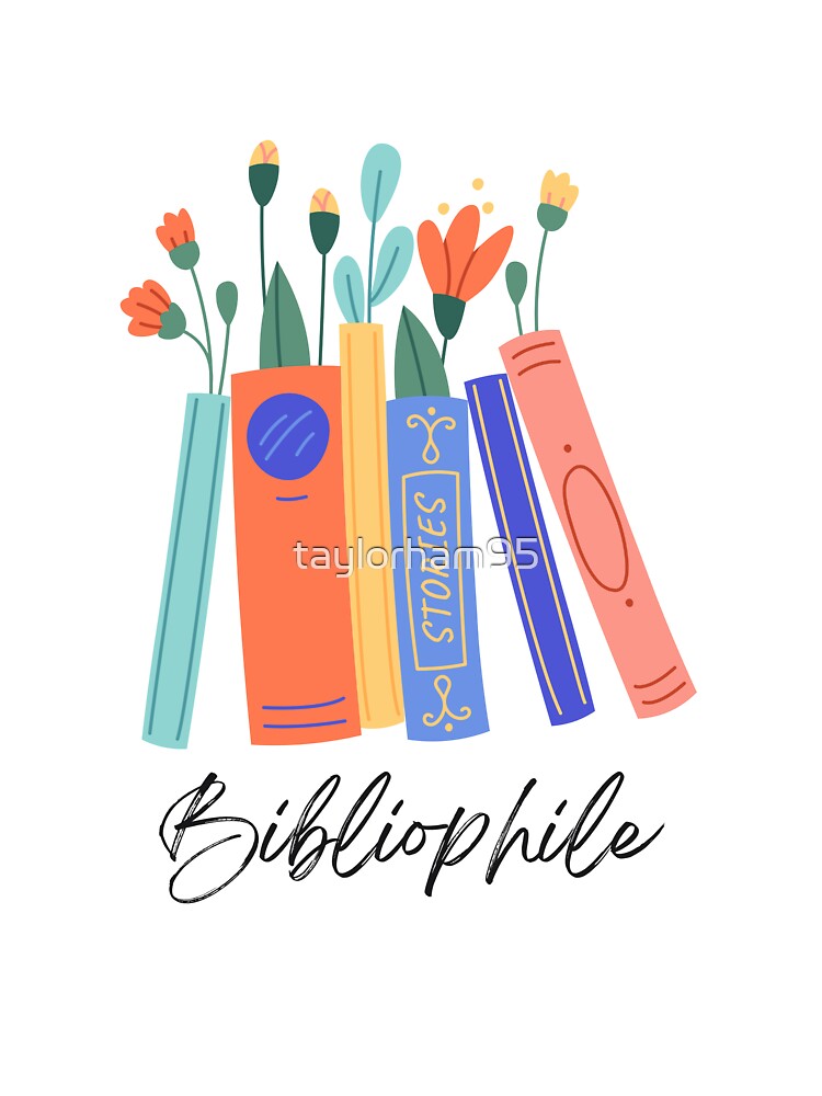 Bibliophile Floral by taylorham95 T-Shirts, Hoodie, Sweatshirt | BlankRebels.com (Image 3)