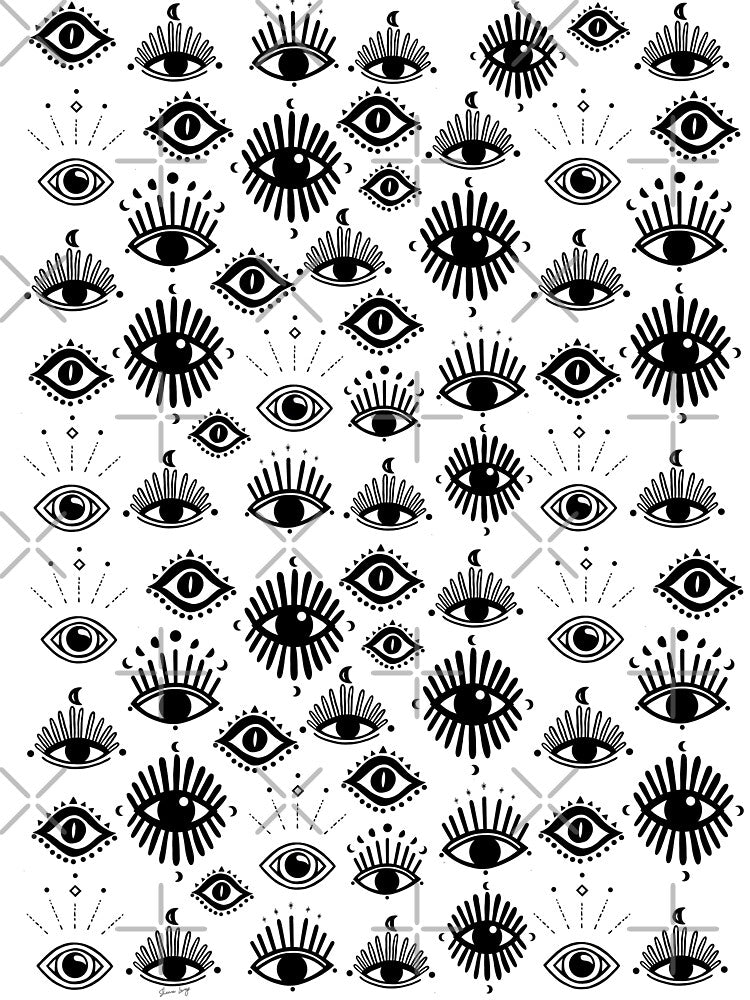 Mystic eyes pattern by sheena lange T-Shirts, Hoodie, Sweatshirt | BlankRebels.com (Image 3)