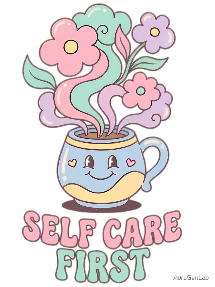Self Care Coffee Club by AuraGenLab T-Shirts, Hoodie, Sweatshirt | BlankRebels.com (Image 3)