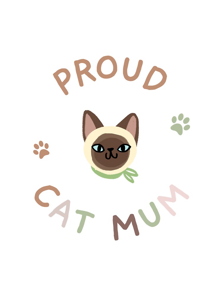Cat Mum T Shirt by EnpitsuGoma Hoodie, Sweatshirt | BlankRebels.com (Image 3)