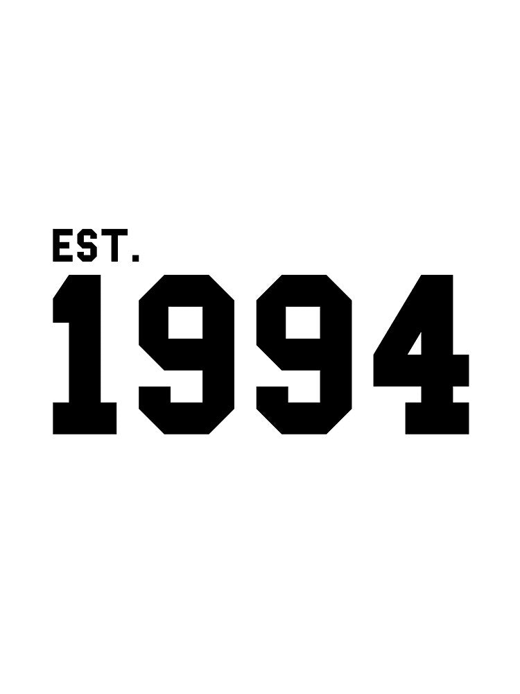 Est. 1994 - Black by sharris28 T-Shirts, Hoodie, Sweatshirt | BlankRebels.com (Image 3)