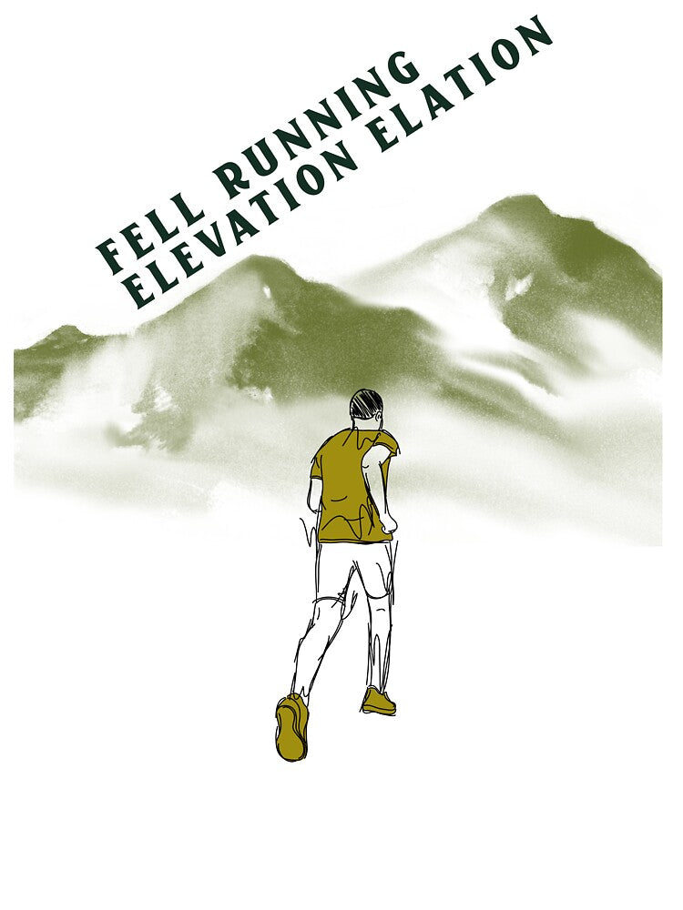 Fell Running, Elevation Elation by JMBoy T-Shirts, Hoodie, Sweatshirt | BlankRebels.com (Image 3)