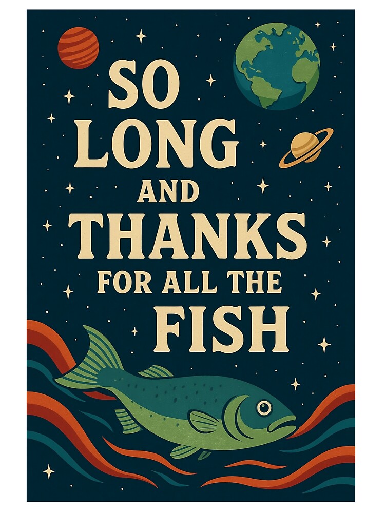 Thanks for all the Fish! by Art 4 Fun T-Shirts, Hoodie, Sweatshirt | BlankRebels.com (Image 3)