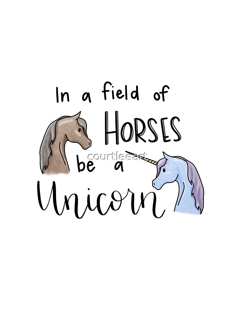 Be a Unicorn by courtleeart T-Shirts, Hoodie, Sweatshirt | BlankRebels.com (Image 3)