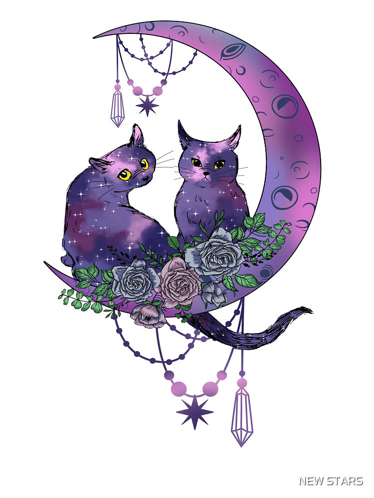 cat galaxy by stars now T-Shirts, Hoodie, Sweatshirt | BlankRebels.com (Image 3)
