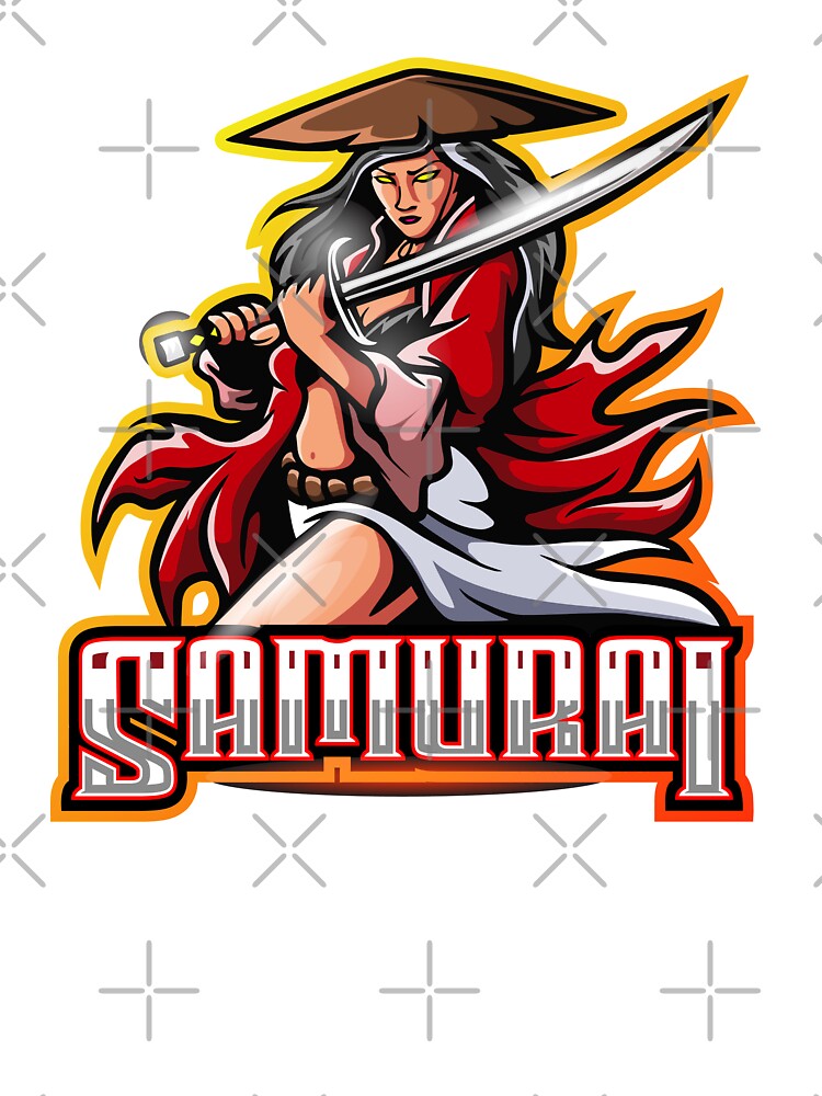 Samurai Gamer Girl by Emil1993 T-Shirts, Hoodie, Sweatshirt | BlankRebels.com (Image 3)