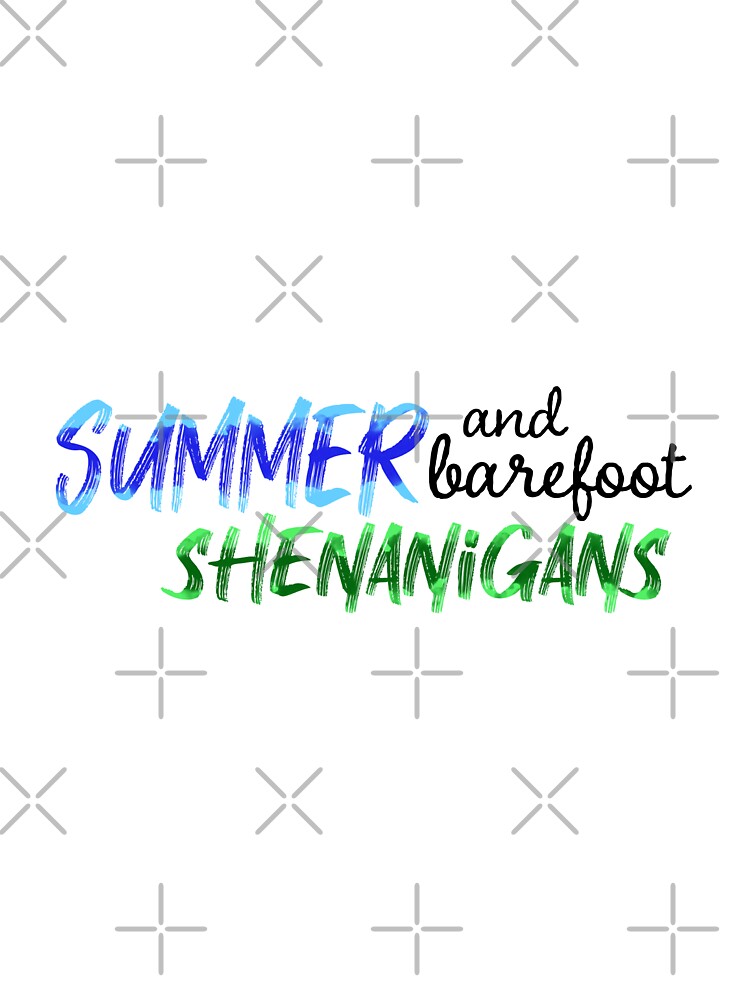 Summer And Barefoot Shenanigans Sticker by marianna32002 T-Shirts, Hoodie, Sweatshirt | BlankRebels.com (Image 3)