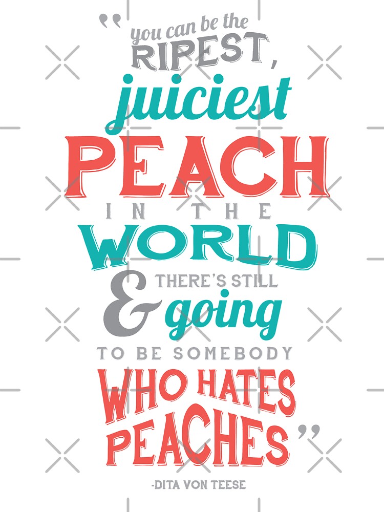 Peach Typography Quote by michelemoira T-Shirts, Hoodie, Sweatshirt | BlankRebels.com (Image 3)