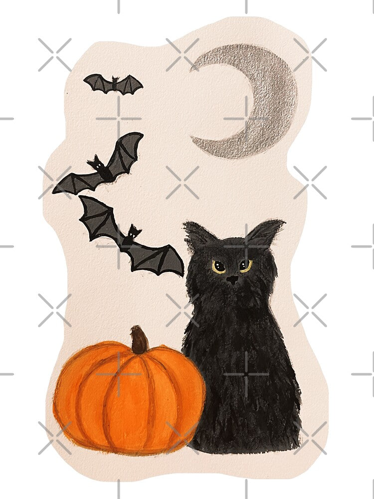 Halloween Kitty by hgrasel T-Shirts, Hoodie, Sweatshirt | BlankRebels.com (Image 3)
