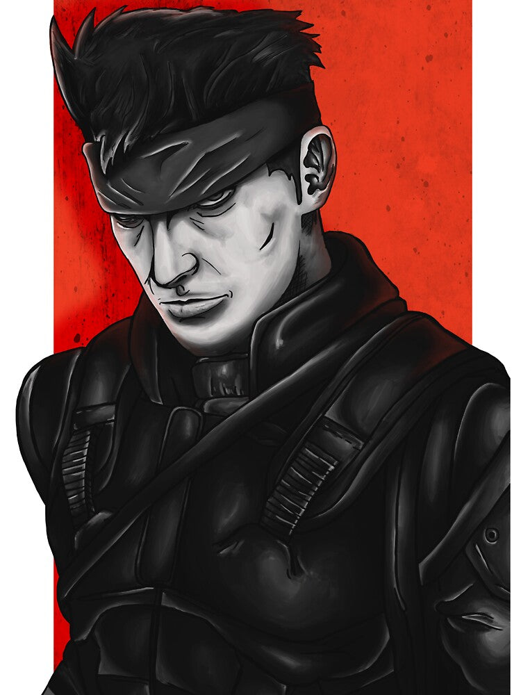 Solid Snake by asmholmes T-Shirts, Hoodie, Sweatshirt | BlankRebels.com (Image 3)
