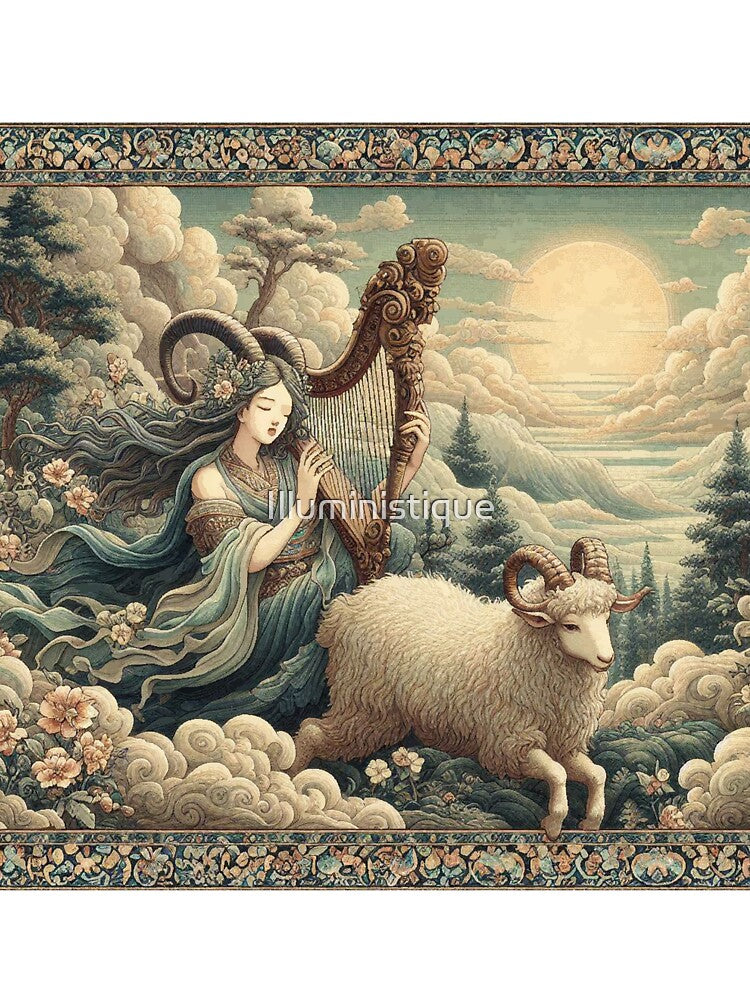 Zodiac Series: Aries | The Ram by Illuministique T-Shirts, Hoodie, Sweatshirt | BlankRebels.com (Image 3)
