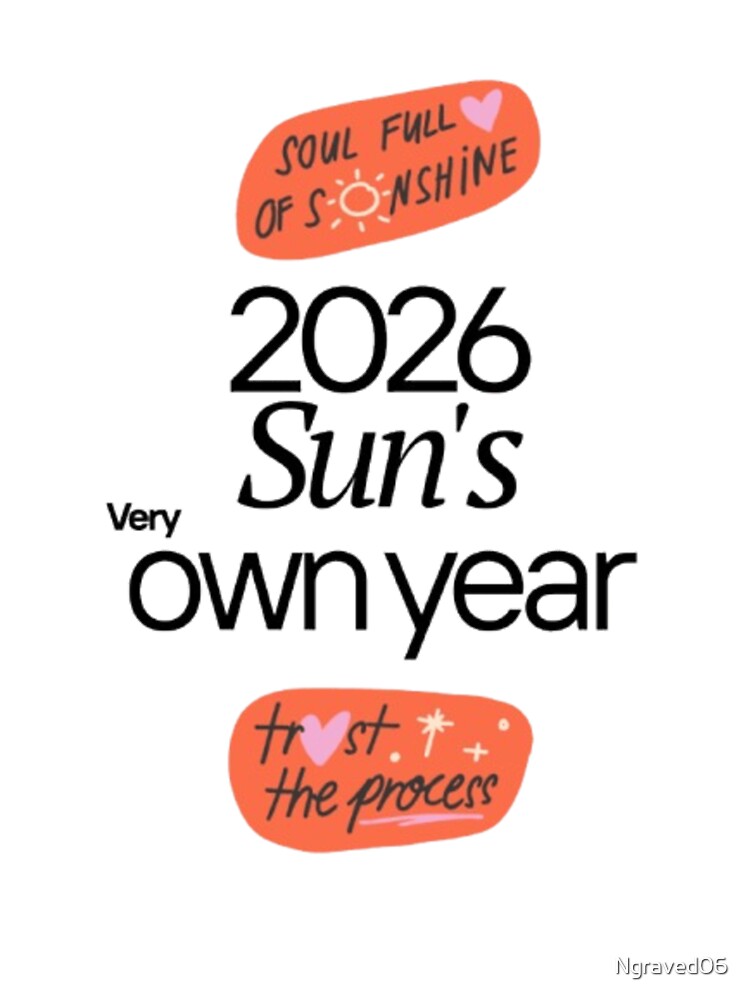 2026 New Year Typography Art by Ngraved06 T-Shirts, Hoodie, Sweatshirt | BlankRebels.com (Image 3)