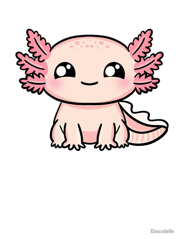 Axolotl Sticker by Beaudelle T-Shirts, Hoodie, Sweatshirt | BlankRebels.com (Image 3)