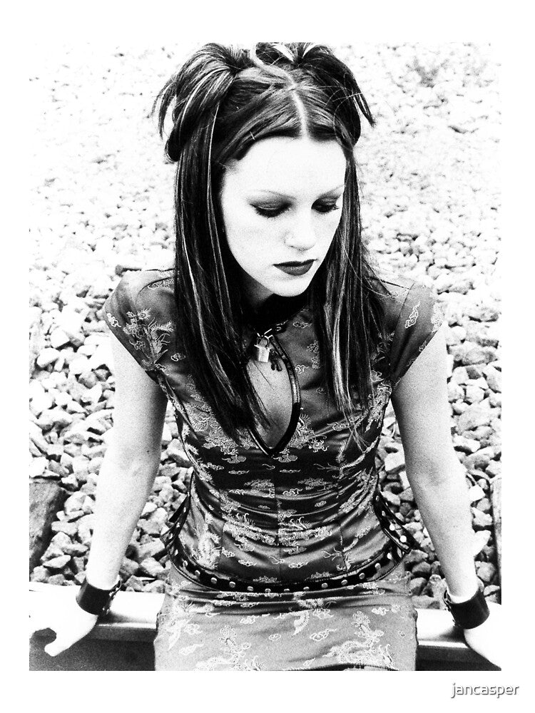 Urban Goth Girl by jancasper T-Shirts, Hoodie, Sweatshirt | BlankRebels.com (Image 3)