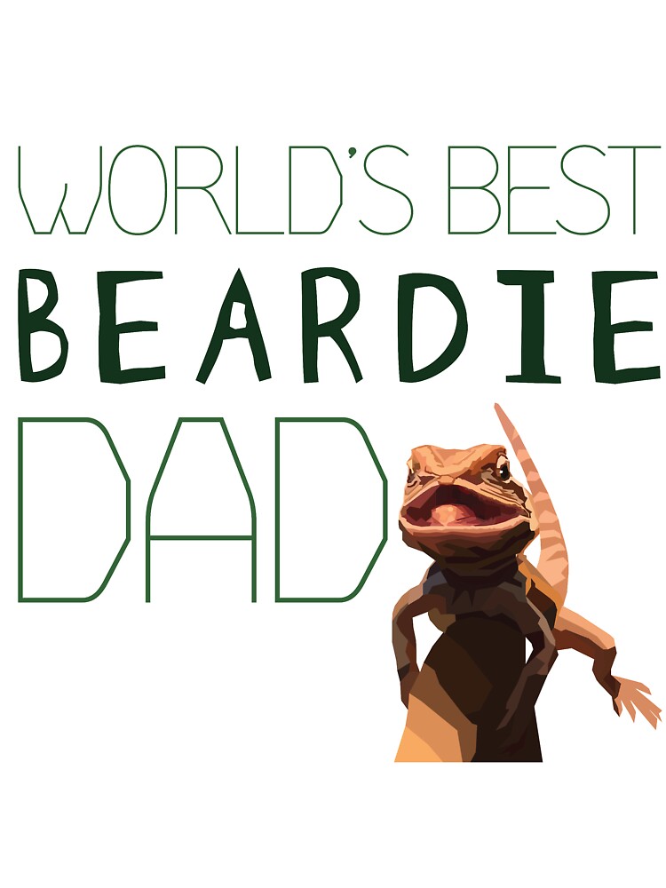 World's Best Beardie Dad by aecdesign T-Shirts, Hoodie, Sweatshirt | BlankRebels.com (Image 3)