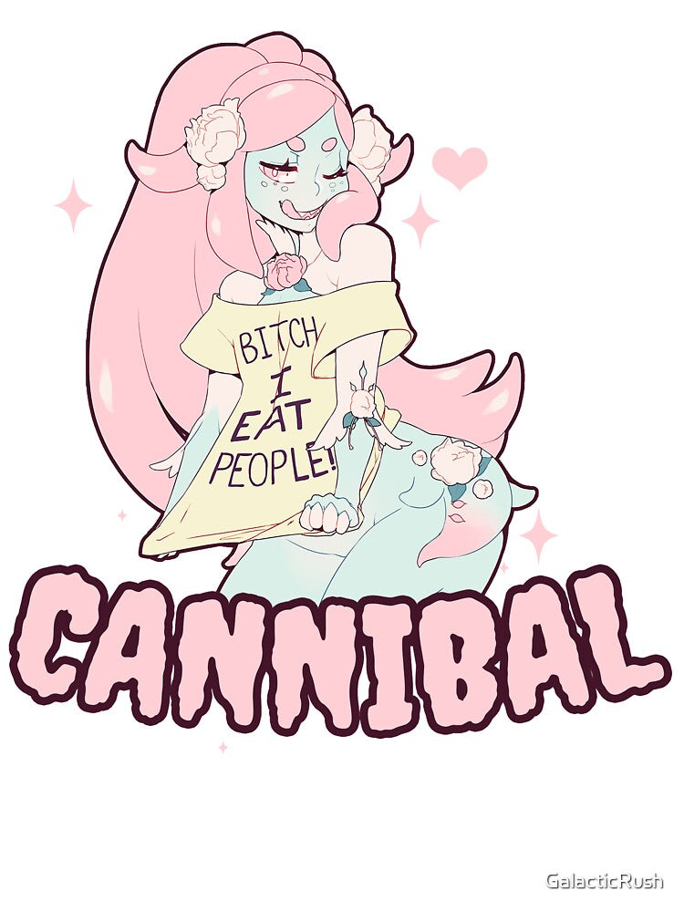 Cannibal Cutey by GalacticRush T-Shirts, Hoodie, Sweatshirt | BlankRebels.com (Image 3)