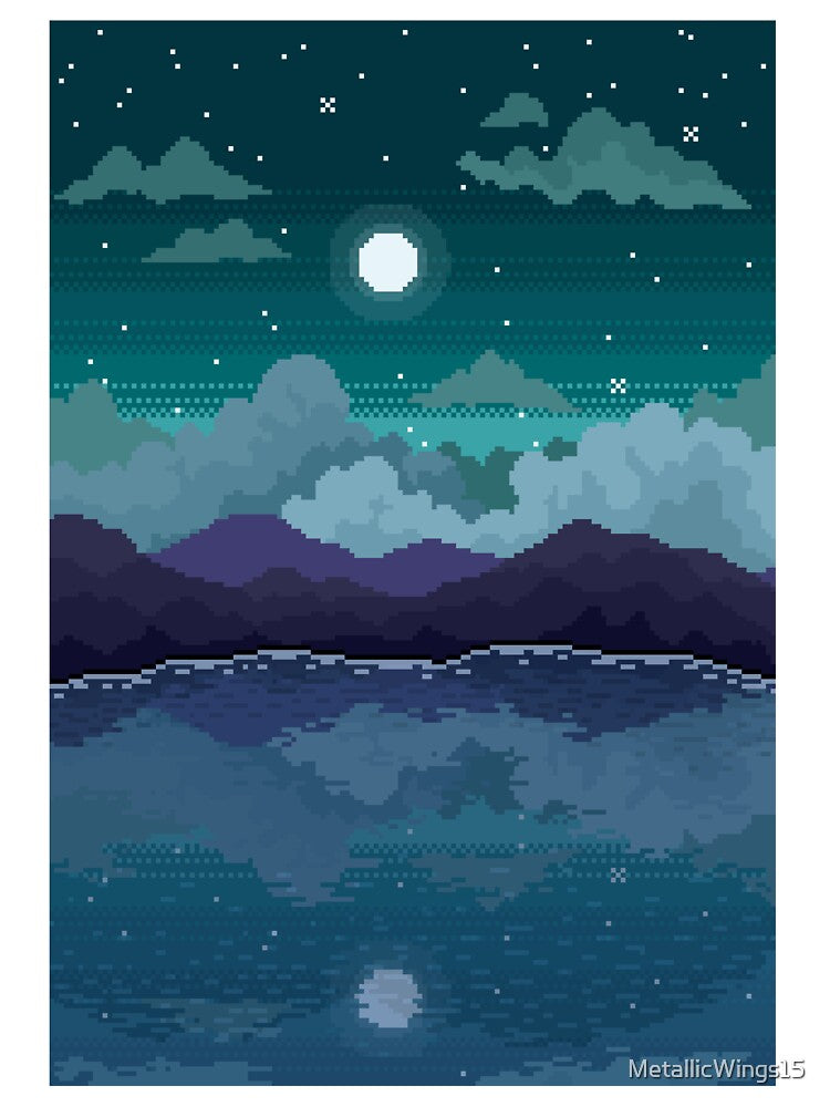 Mountain Lake by MetallicWings15 T-Shirts, Hoodie, Sweatshirt | BlankRebels.com (Image 3)