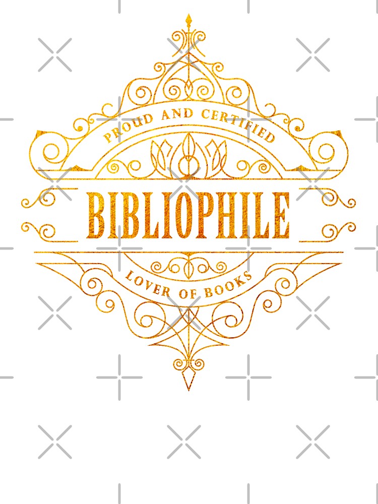 Gold Bibliophile by Stella Bookish Art T-Shirts, Hoodie, Sweatshirt | BlankRebels.com (Image 3)