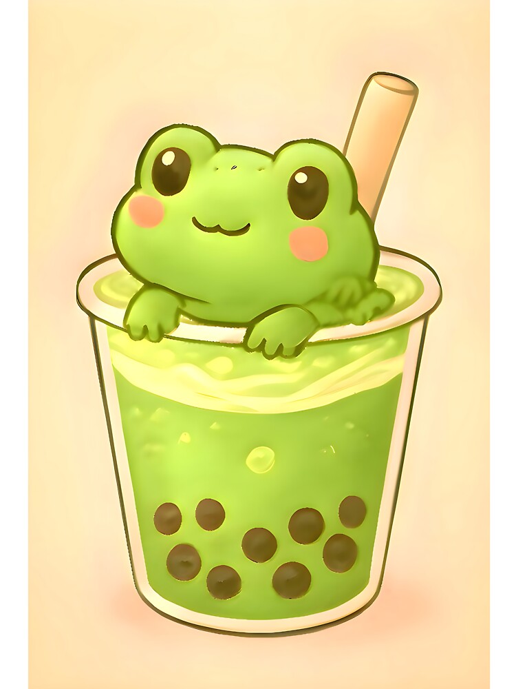 Matcha Frog Bliss by Whiskers&Waffles T-Shirts, Hoodie, Sweatshirt | BlankRebels.com (Image 3)