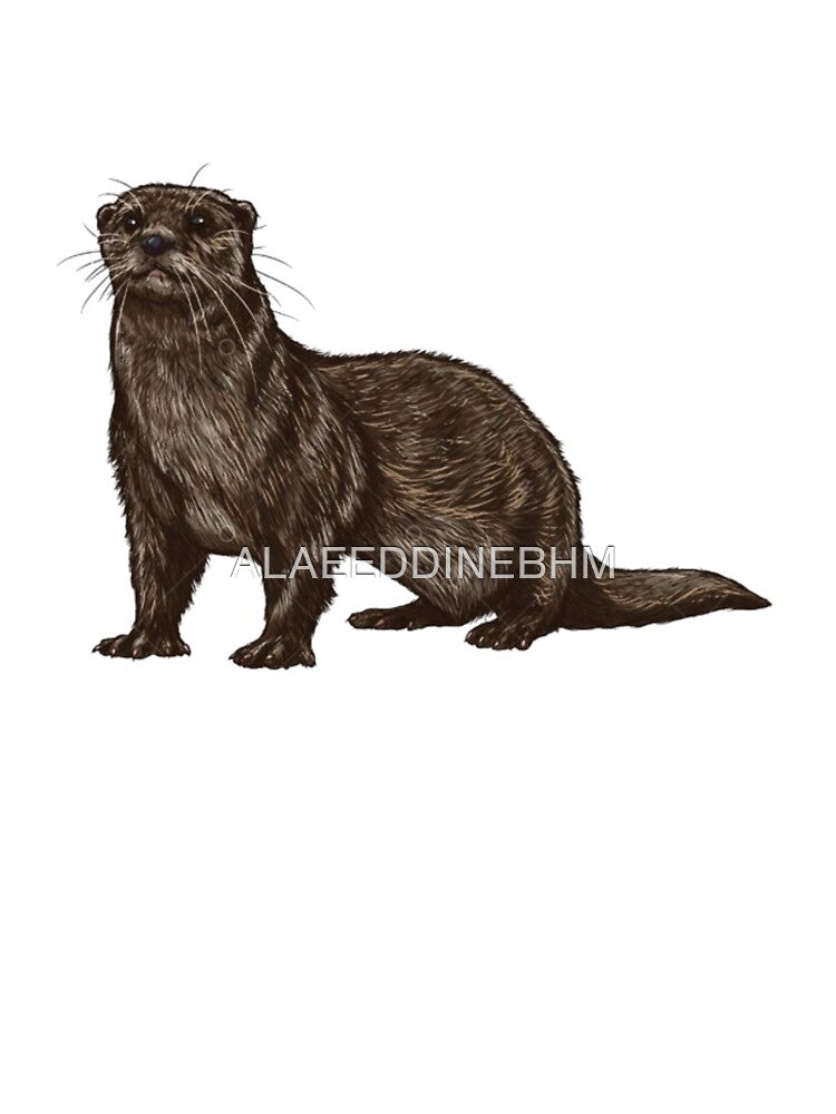 Cute otters by ALAEEDDINEBHM T-Shirts, Hoodie, Sweatshirt | BlankRebels.com (Image 3)