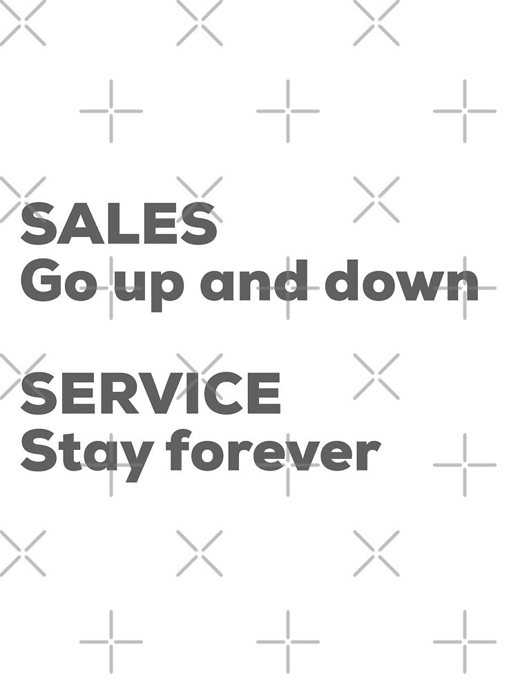 Sales Go Up and Down, Service Stays Forever by So Witcasm ? T-Shirts, Hoodie, Sweatshirt | BlankRebels.com (Image 3)