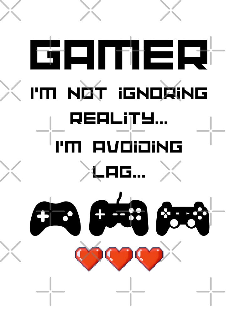 Gamer Phrases by art-no-katachi T-Shirts, Hoodie, Sweatshirt | BlankRebels.com (Image 3)
